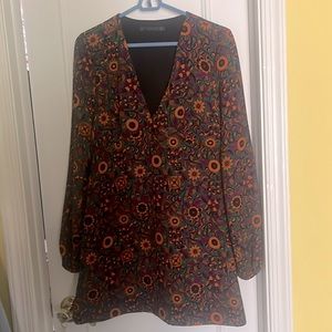 Tunic Shirt or Short Dress FALL COLORS